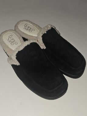 WOMEN'S FRANCO SARTO BOCCA SLIDE MULES size 8M